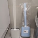 Toilet Cleaning Brush Flat Head Hygienic Toilet Brush