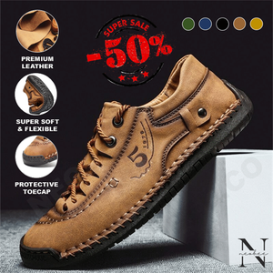 armando vintage leather handstitching casual shoes with supportive soleswemn6