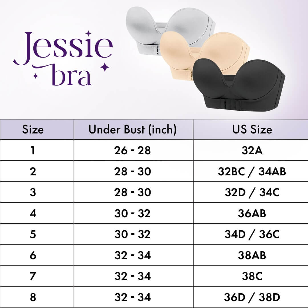 jessie bra wireless strapless push up brazqqp7