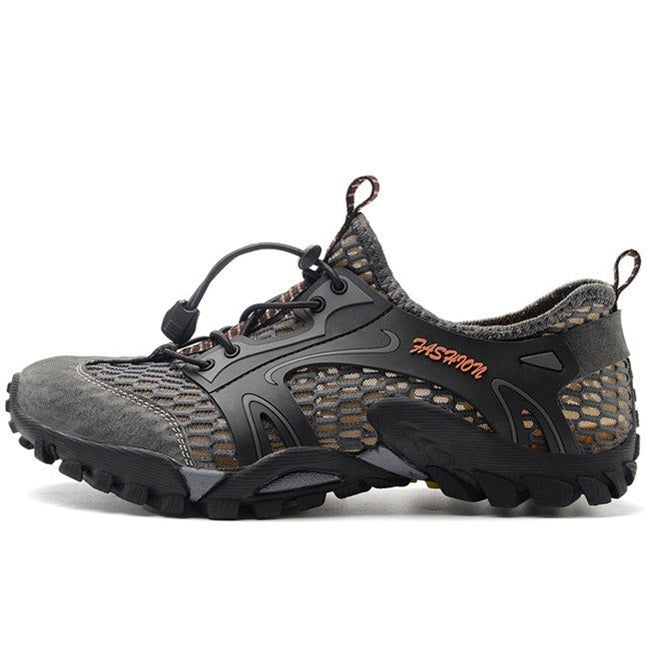 mens mesh breathable outdoor hiking sneakers walking footwearqndbb