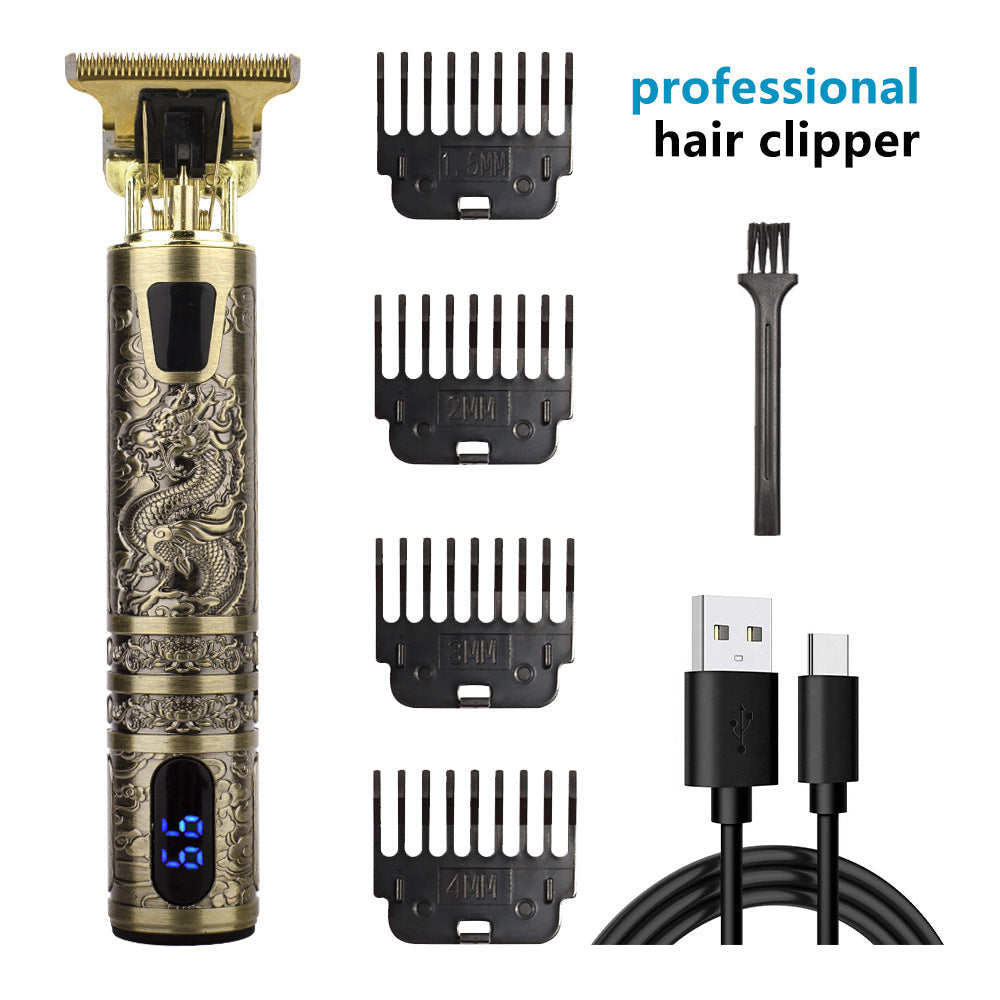 lcd hair clippers professional hair trimmer skuhzlvp