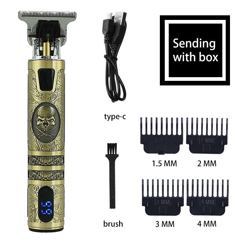 lcd hair clippers professional hair trimmer skuyiinq