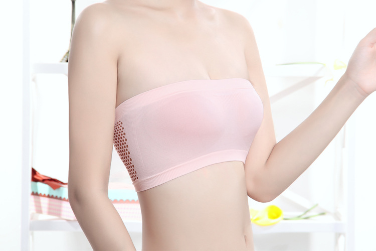 Seamless Breathable Tank Top Comfy Bra For Ladies
