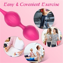 3-Piece Set Effective  Exercise Ball for Pelvic Floor and Bladder Control Training, Remote Control Balls