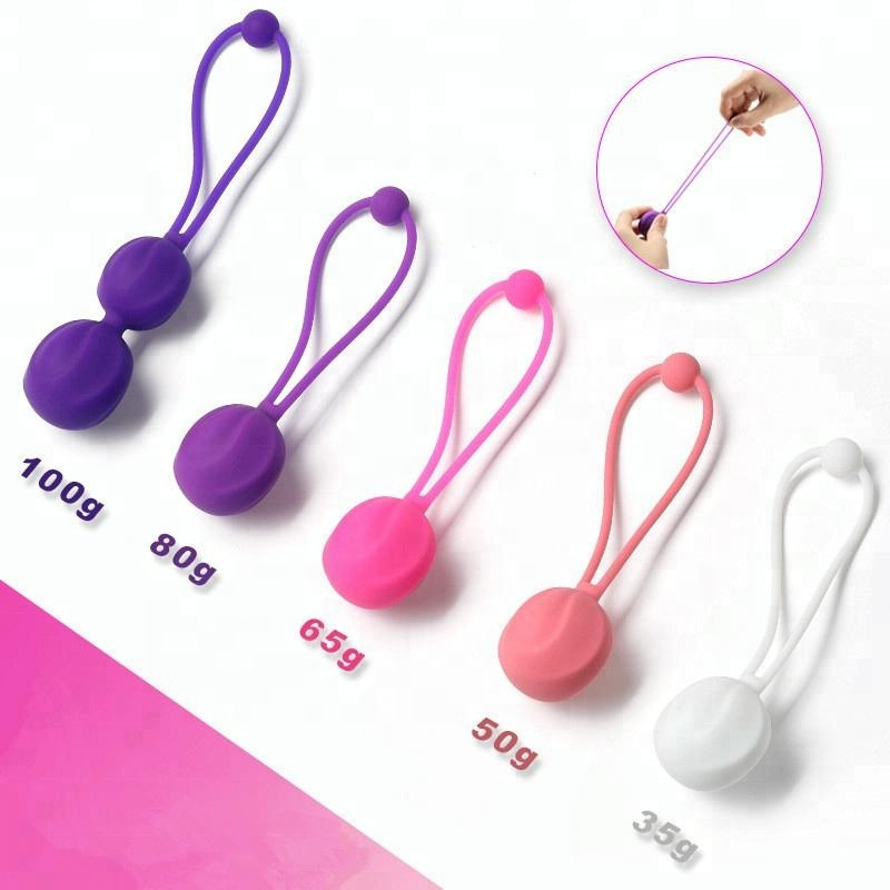 New Style Five Stages Silicone Kegel Ball