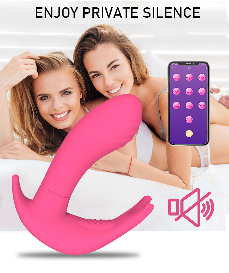 Wearing Butterfly App Remote Control Women Sex Products